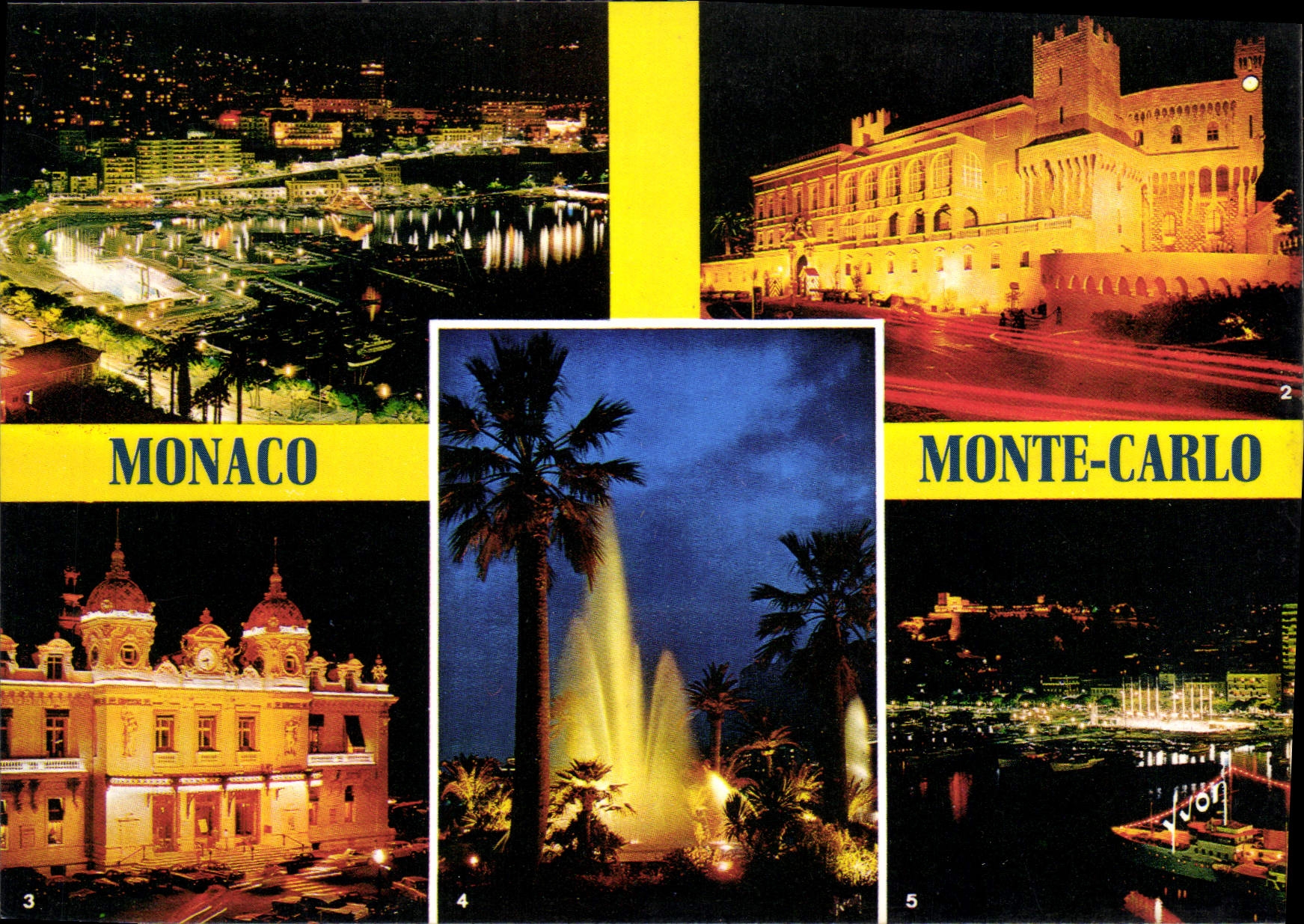 CPM Couleurs et Lumiere de France La Cote d'Azur miracle de la nature Principaute de Monaco 