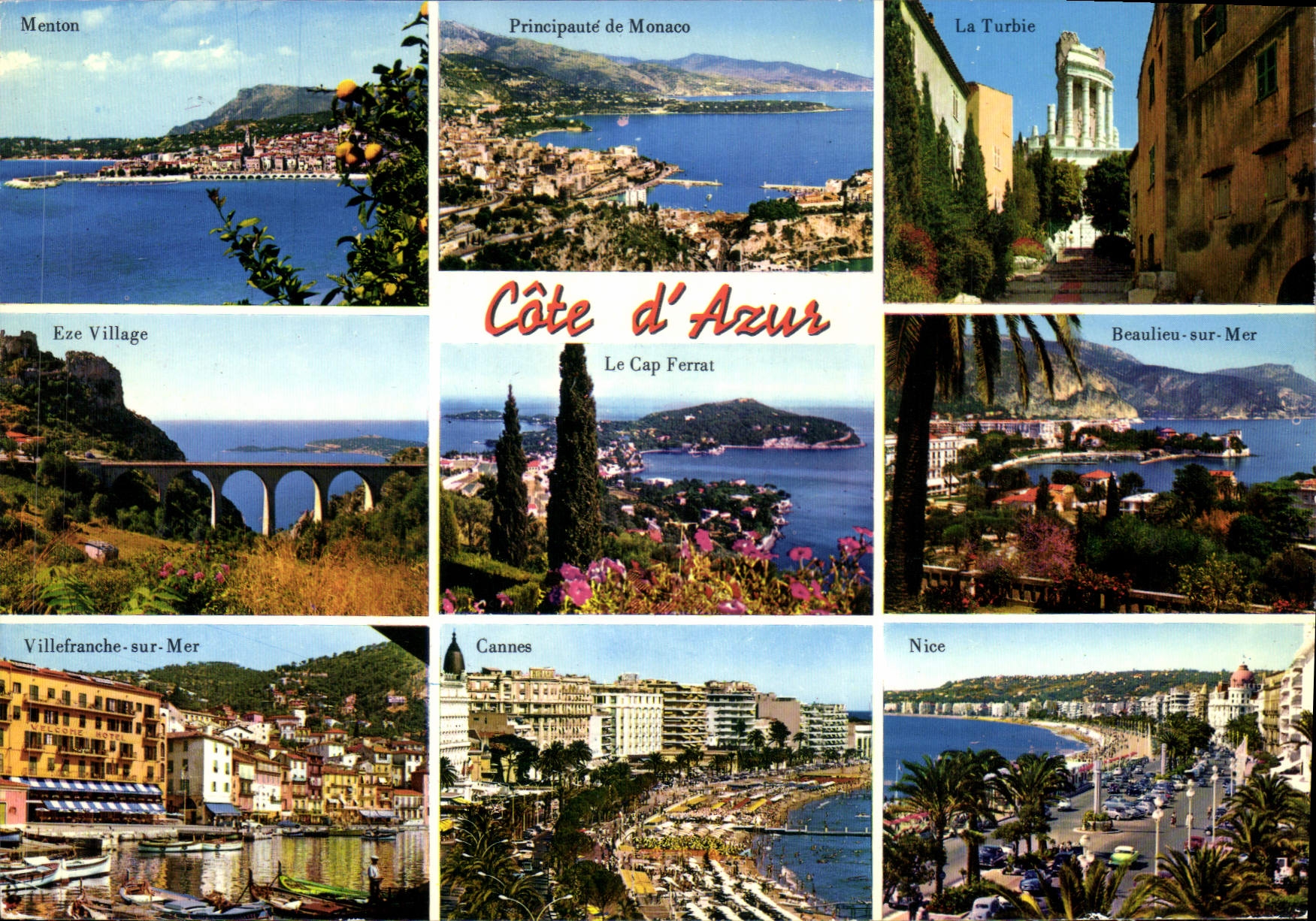 CPM La Cote d'Azur 