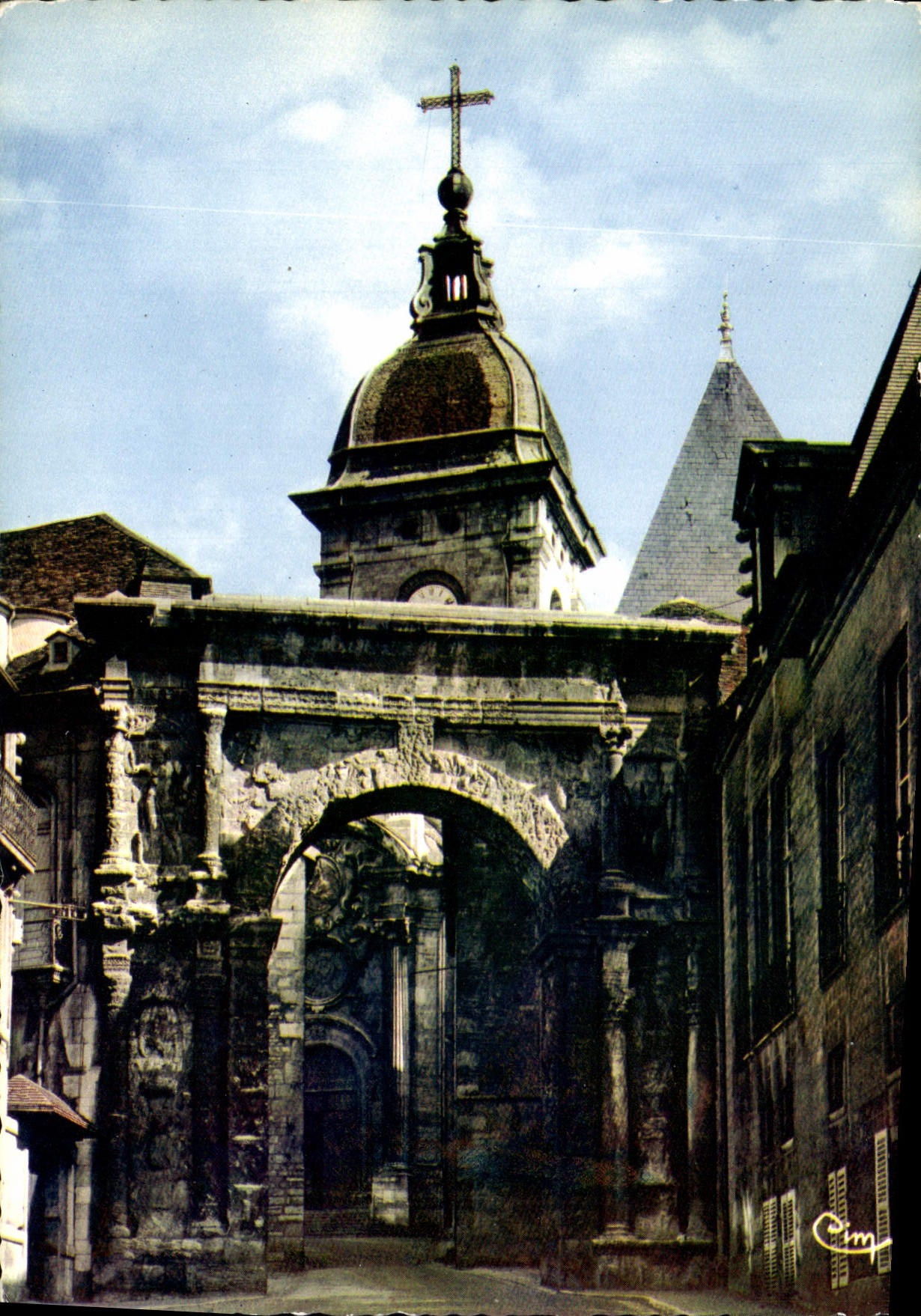 Besançon - Die Schwarze Tür — Kathedrale Saint-Jean — Verlag Cim