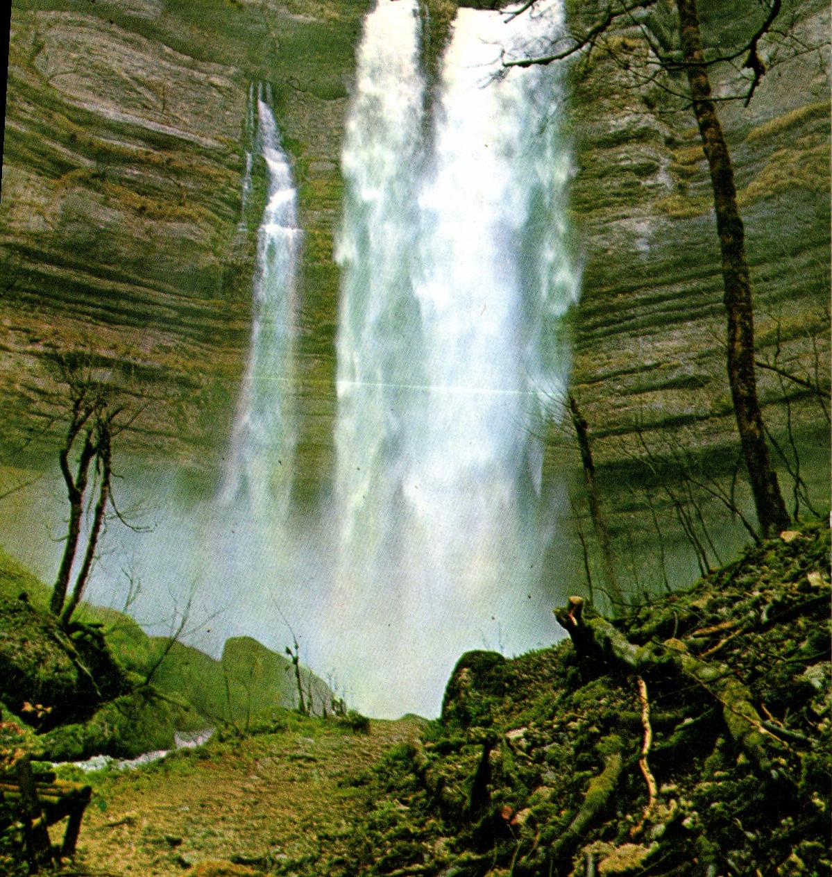 CPM Consolation La Grande Cascade du Lencot 