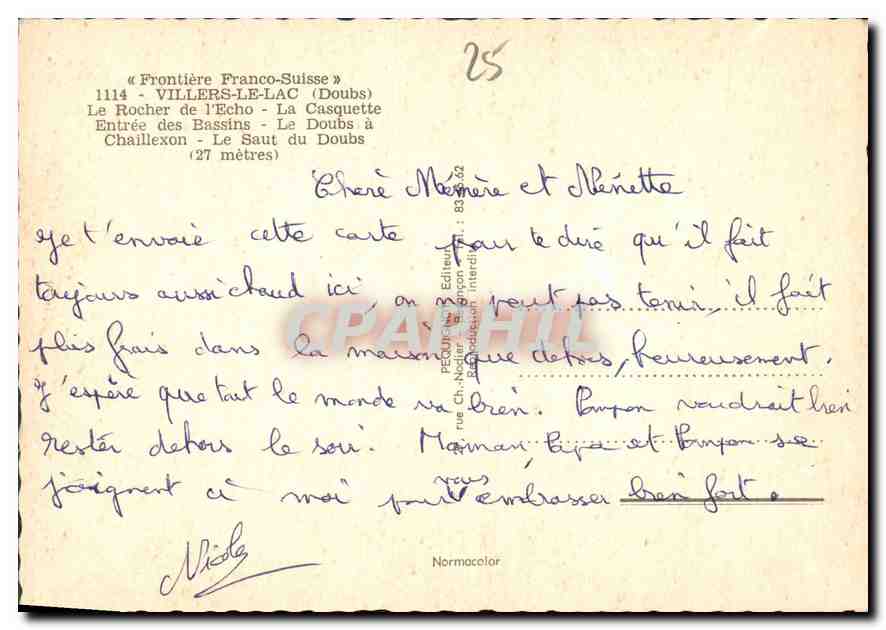Villers-le-Lac — Saut et Bassins du Doubs — Franche-Comté — Reverso