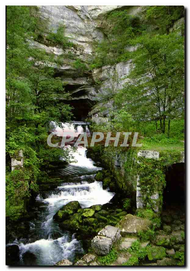 CPM Images de Franche Comte Le Haut Doubs Environs de Mouthier Hte Pierre Doubs La source de la Loue
