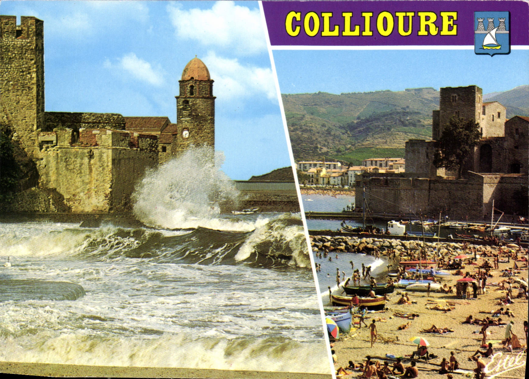 CPM La Cote Vermeille Collioure Pyrenees Orientales 