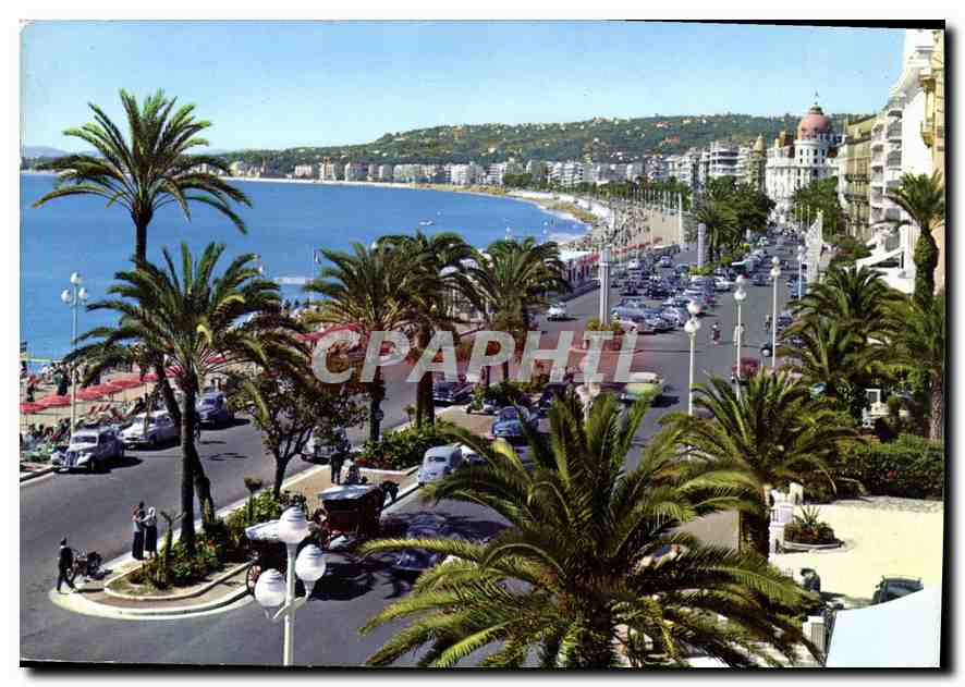 CPM La Cote d'Azur Nice La Promenade des Anglais 