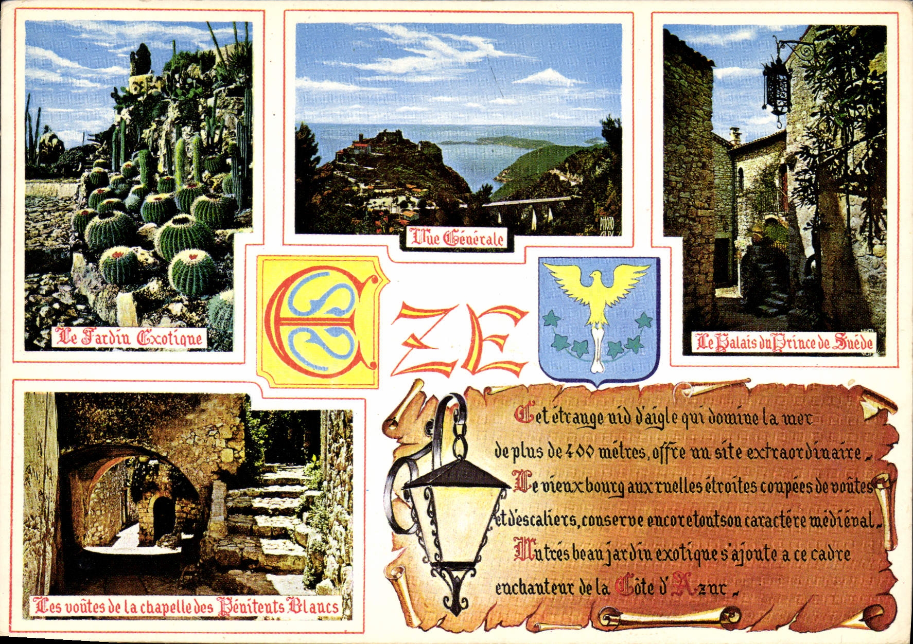 CPM Paysages de France Cote d'Azur French Riviera 