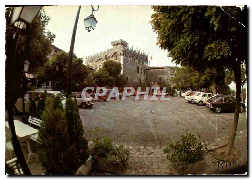 CPM La Cote d'Azur inoubliable Cagnes sur Mer Le Chateau 
