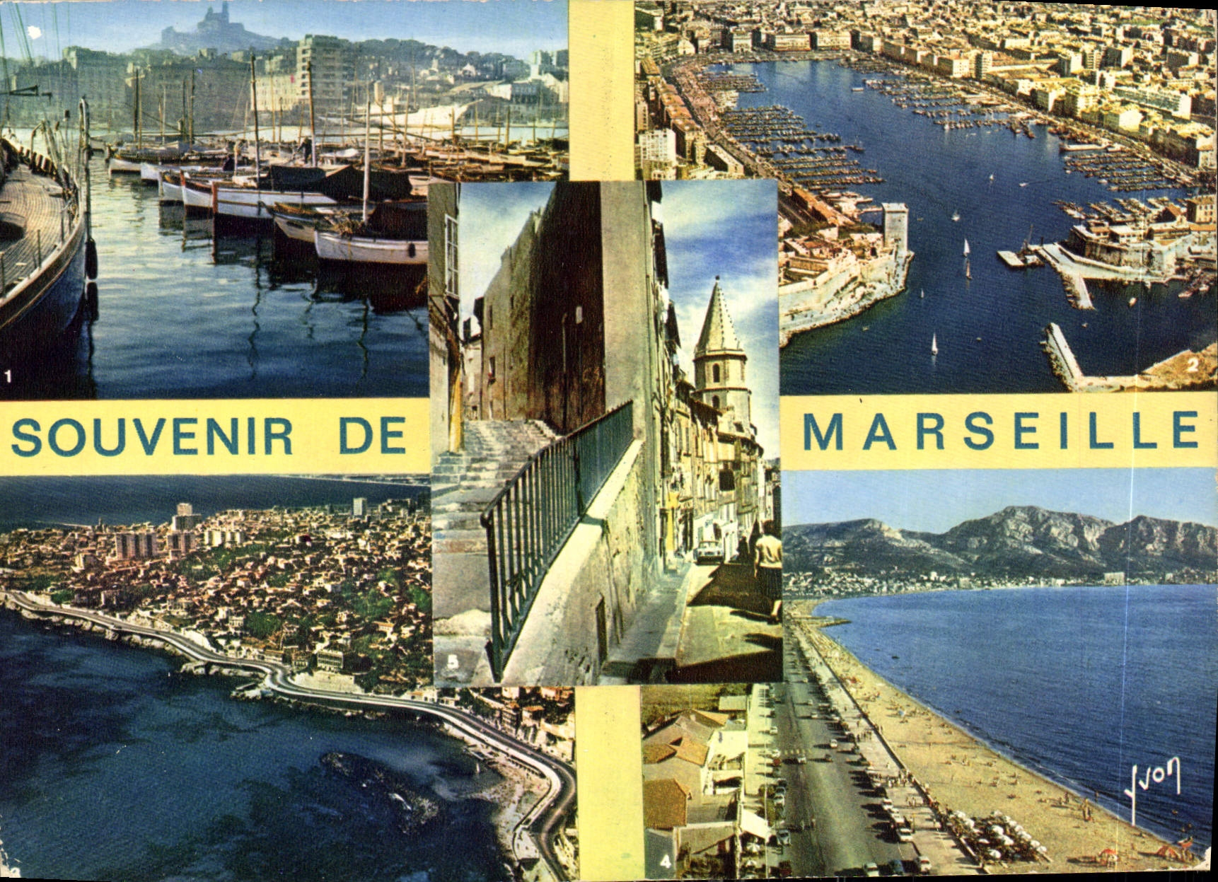Marseille — Souvenir de Marseille — Éditions Jean-Laurès