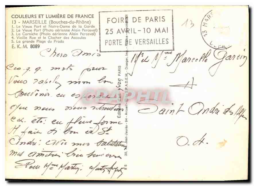 Marseille — Souvenir de Marseille — Éditions Jean-Laurès — Reverso