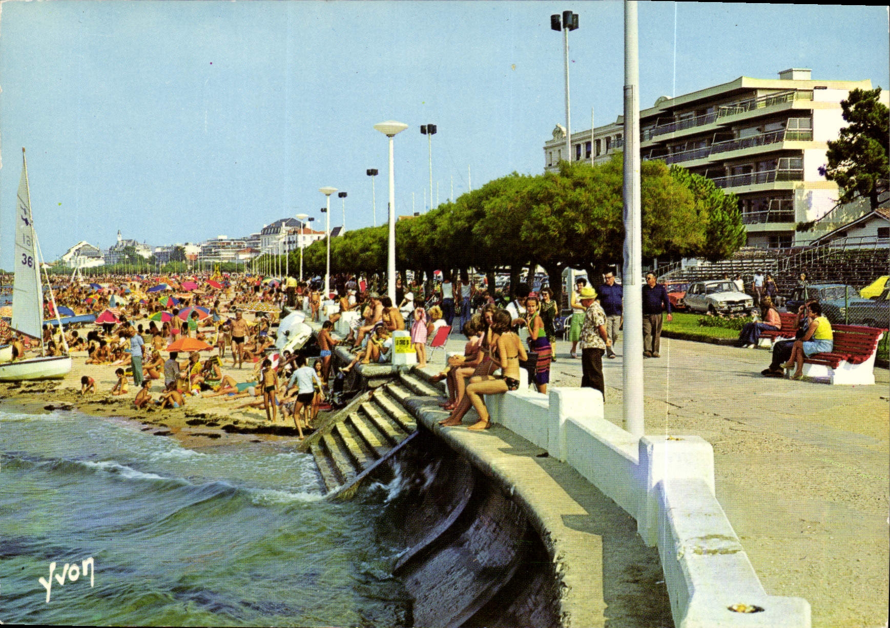 La Plage et la Promenade — Arcachon (Gironde) — Éditions Jean-Jaurès