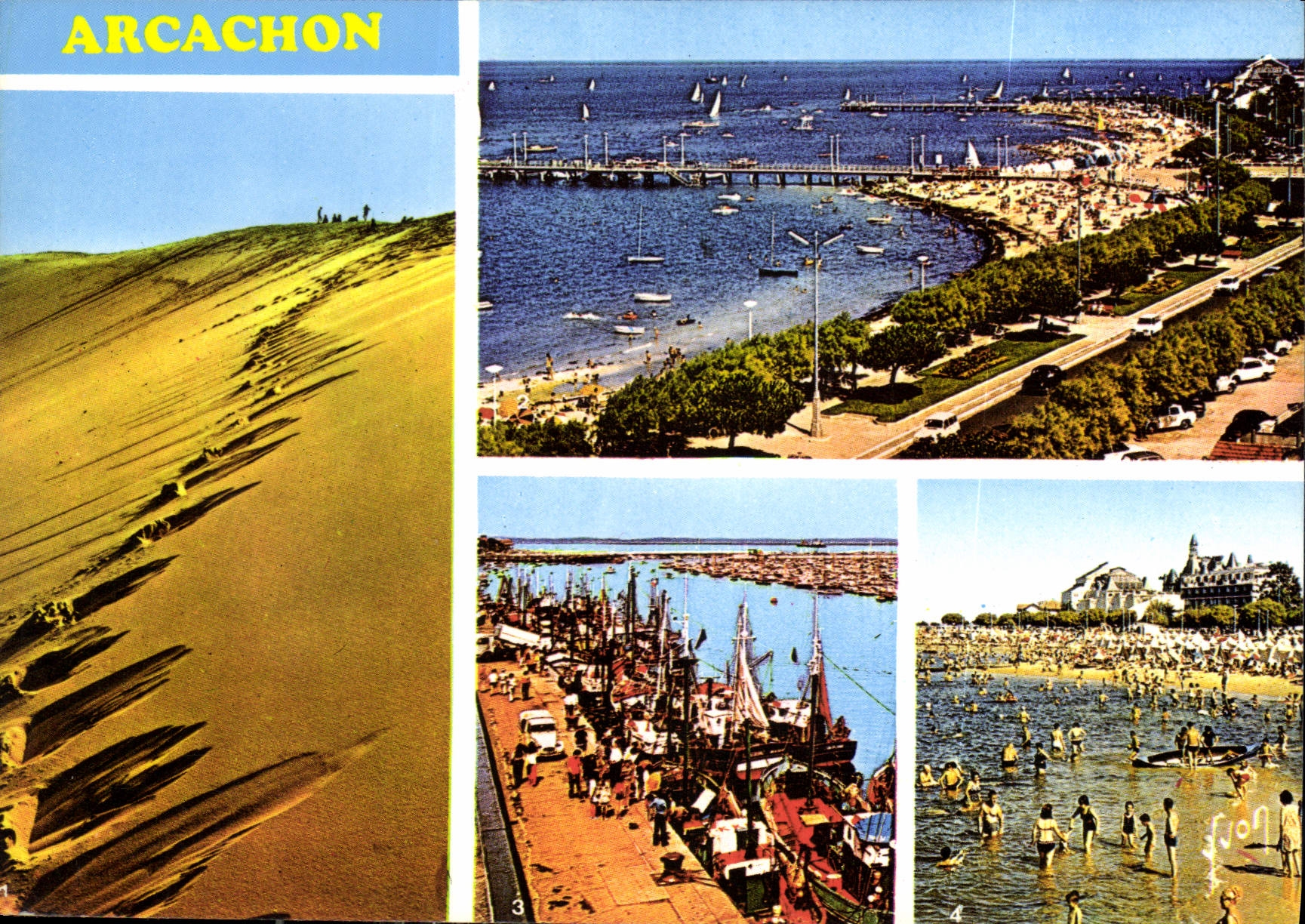 CPM Couleurs et Lumiere de France Baie d'Arcachon Gironde 