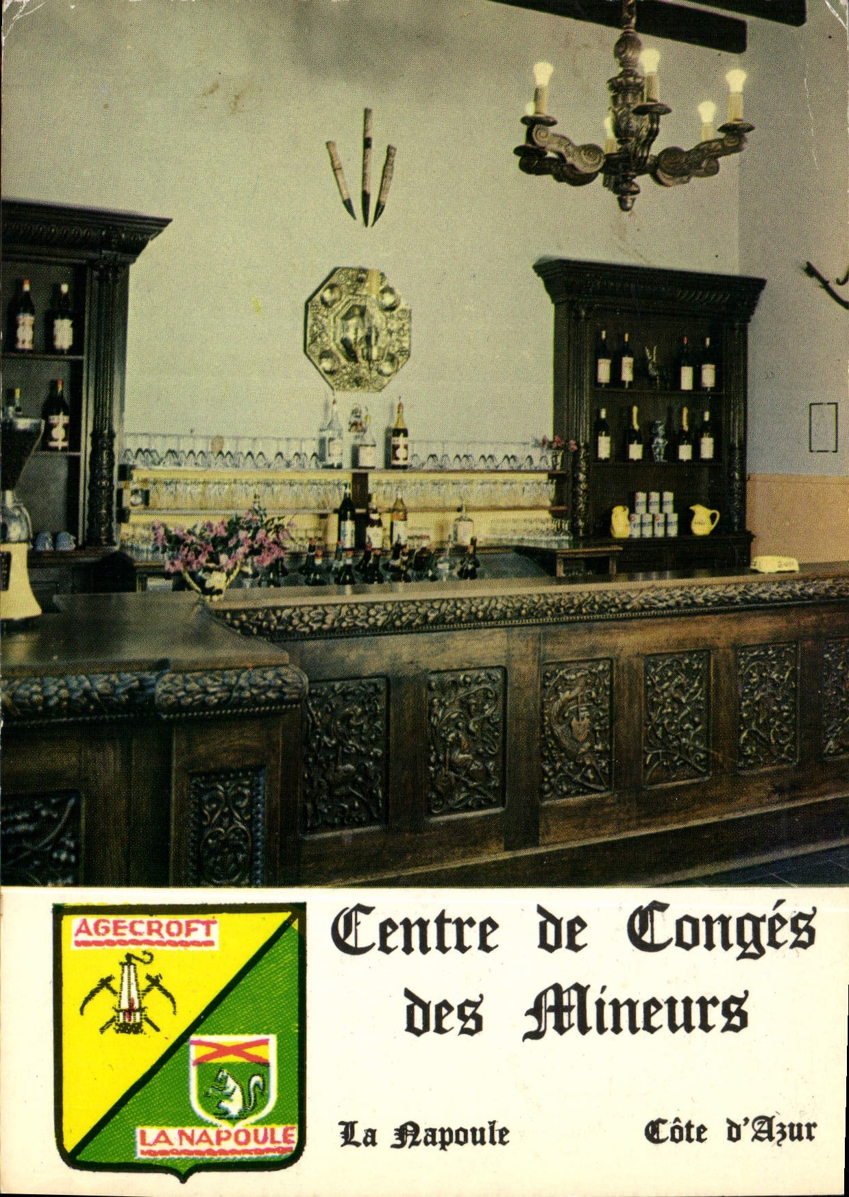 Centre de Congés des Mineurs — La Napoule, Côte d'Azur — éditeur AGEECROFT
