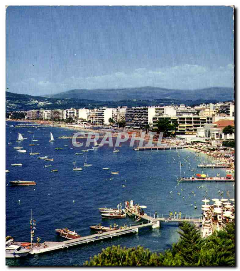 Übersicht von Juan-les-Pins — Golfe-Juan — Verlag REELACOLOR
