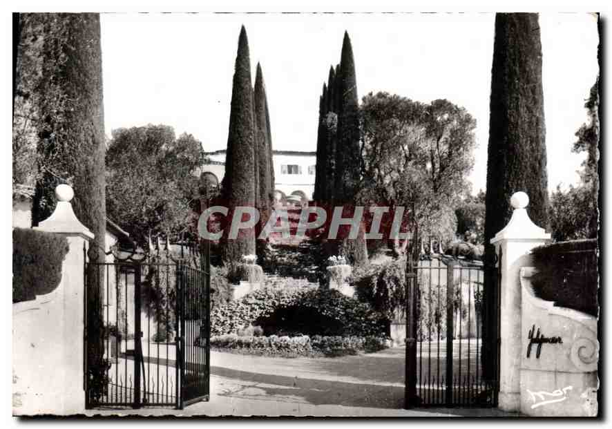 CPM La Cote d'Azur Le Cannet Villa Yakimour Residence de l'Agha Khan 