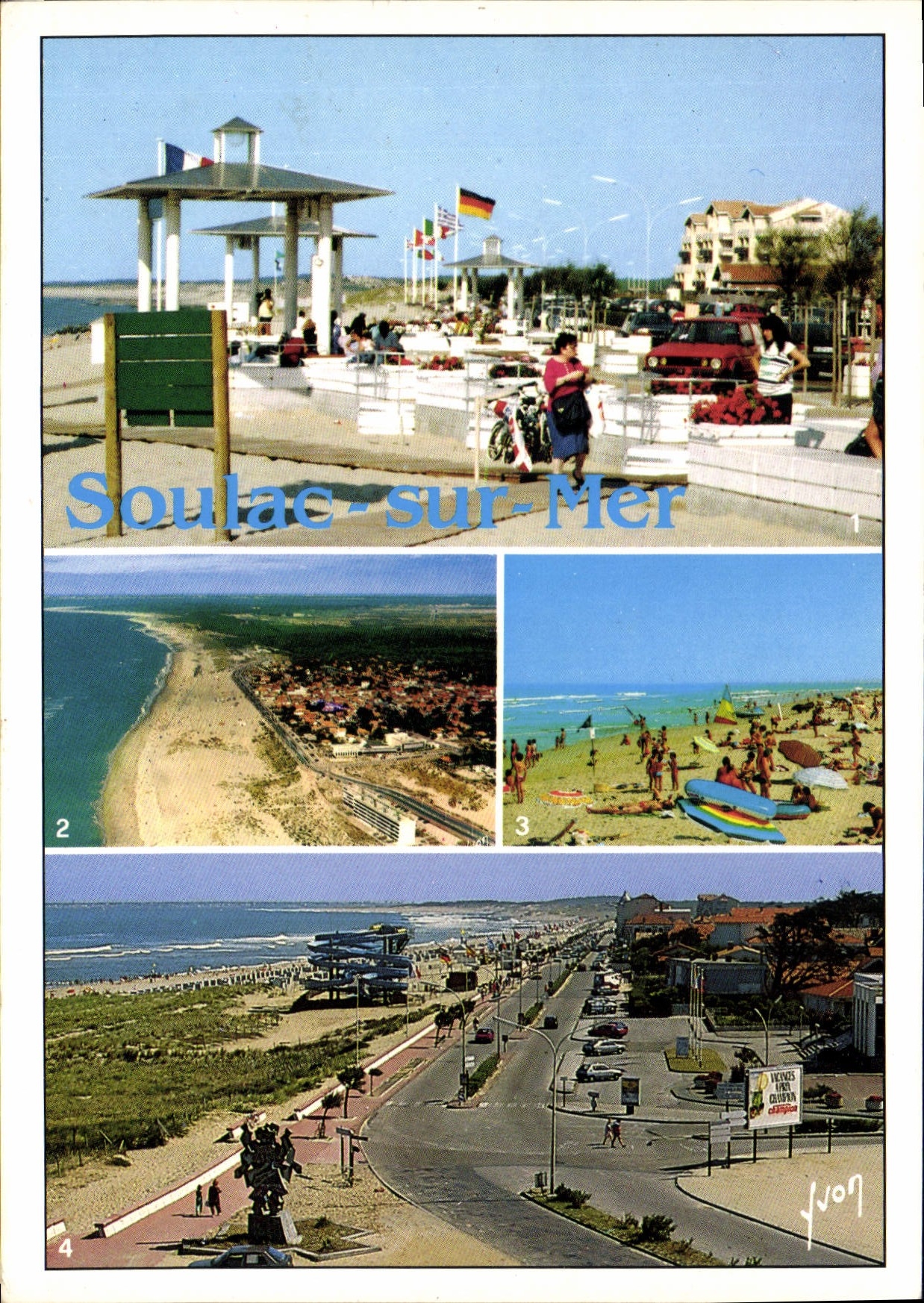 CPM Couleurs et Lumiere de France Cote Aquitaine Soulac sur Mer Gironde 