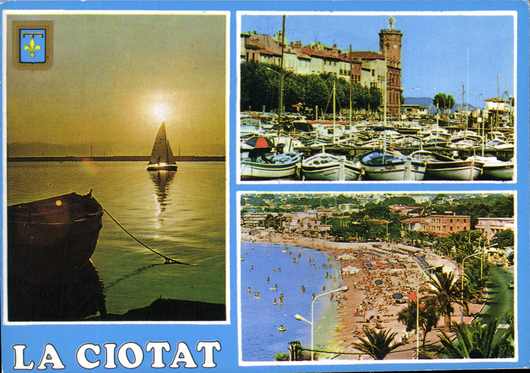 CPM La Cote provencale La Ciotat Souvenir 
