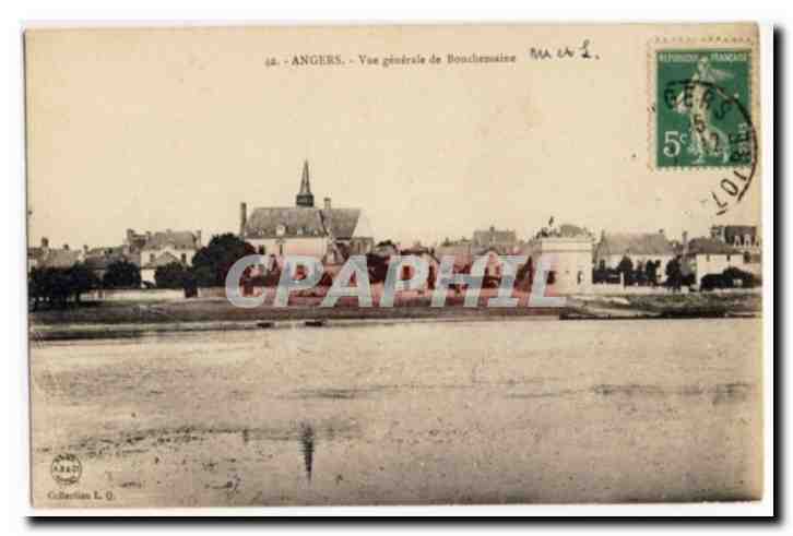 Angers Vue generale de Bouchemaine CPA