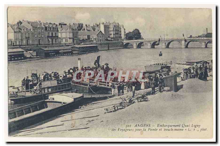 Angers — Embarquement Quai Ligny — phot.