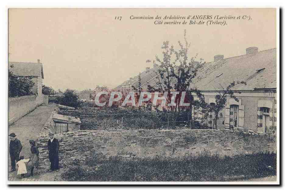 Cité ouvrière de Bel-Air (Trélazé) — Commission des Ardoisières d'Angers (Larivière et Cie) — n° 117