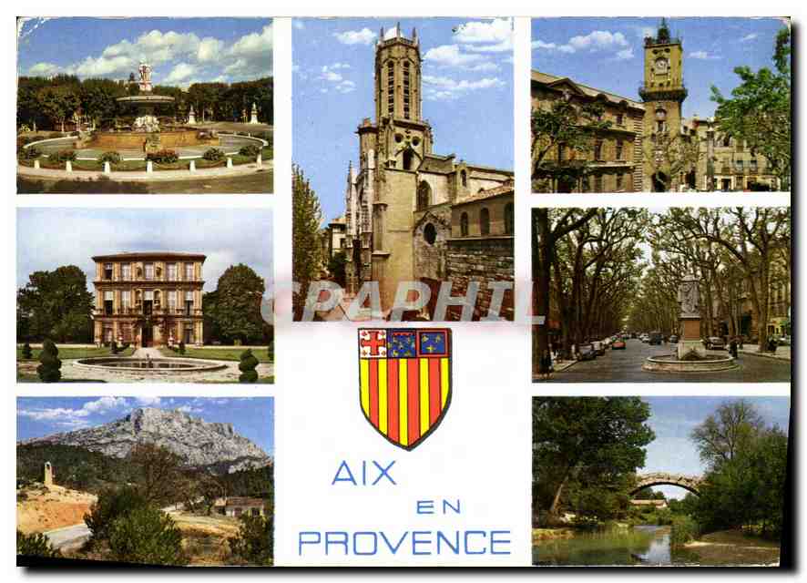 CPM La Cite du Roy Rene Aix en Provence Souvenir 