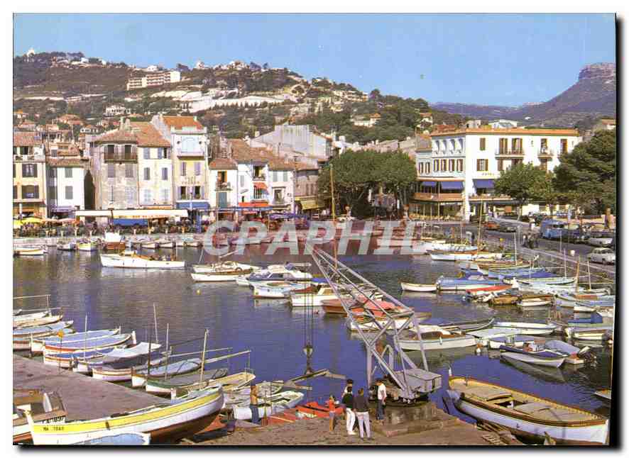 CPM Lumier et Beaute de la Cote d'Azur Cassis vue generale du Port 