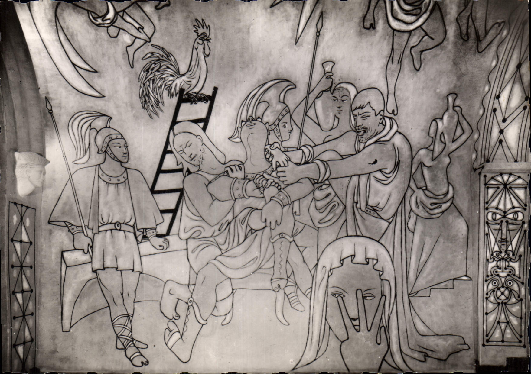 Kapelle Saint-Pierre in Villefranche-sur-Mer — dekoriert von Jean Cocteau — Verlag F. Meyer