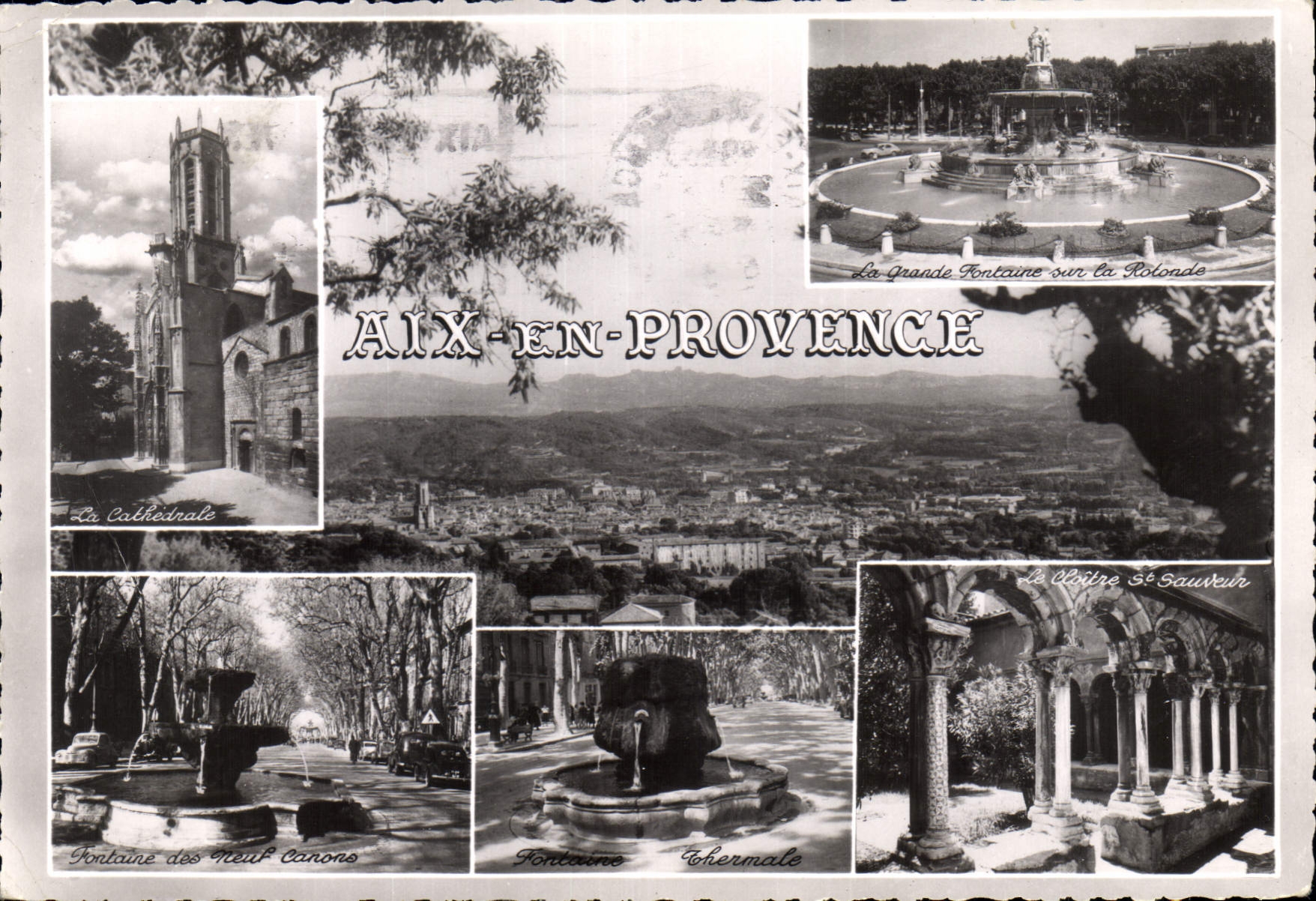 CPM La cite du Roy Rene Aix en Provence Souvenir 