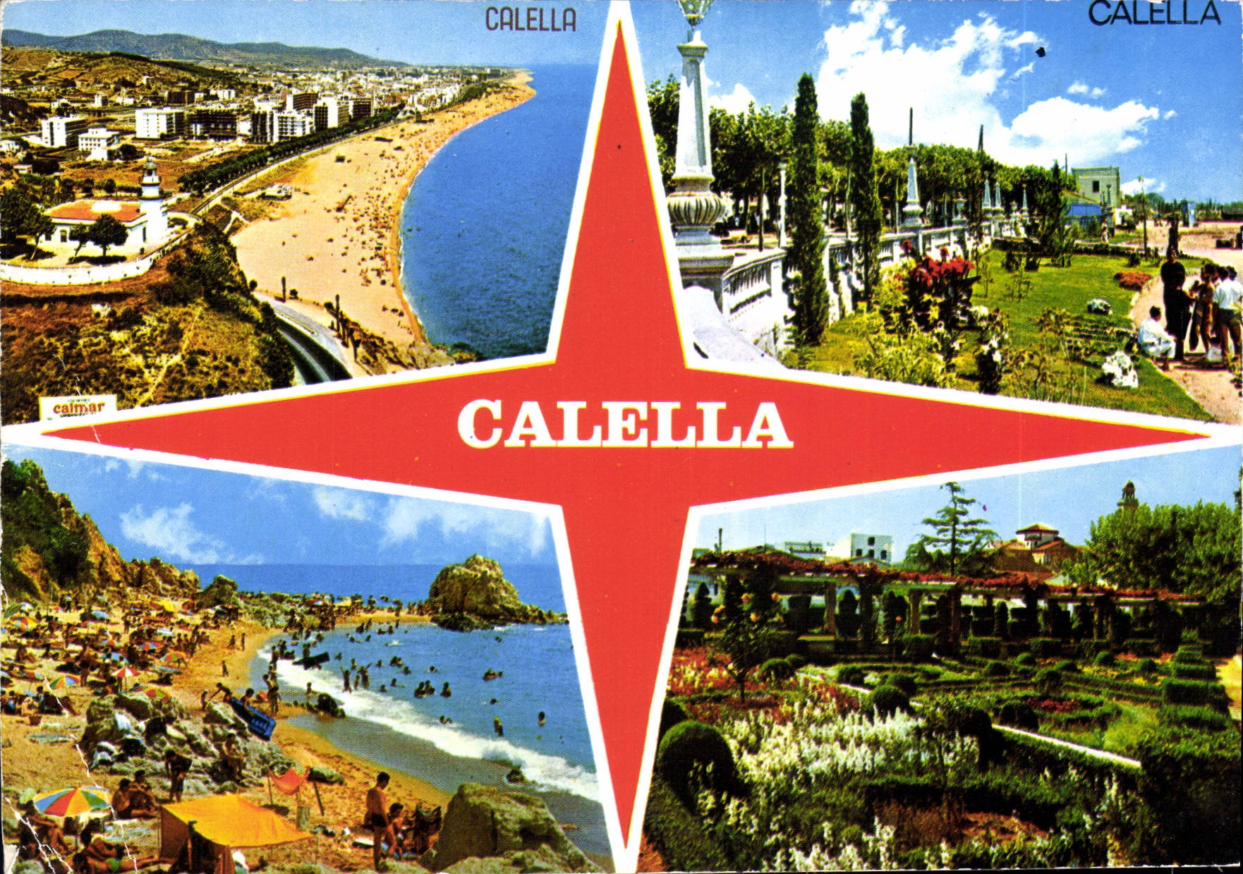 CPM Calella Barcelona Espana Diverses details 