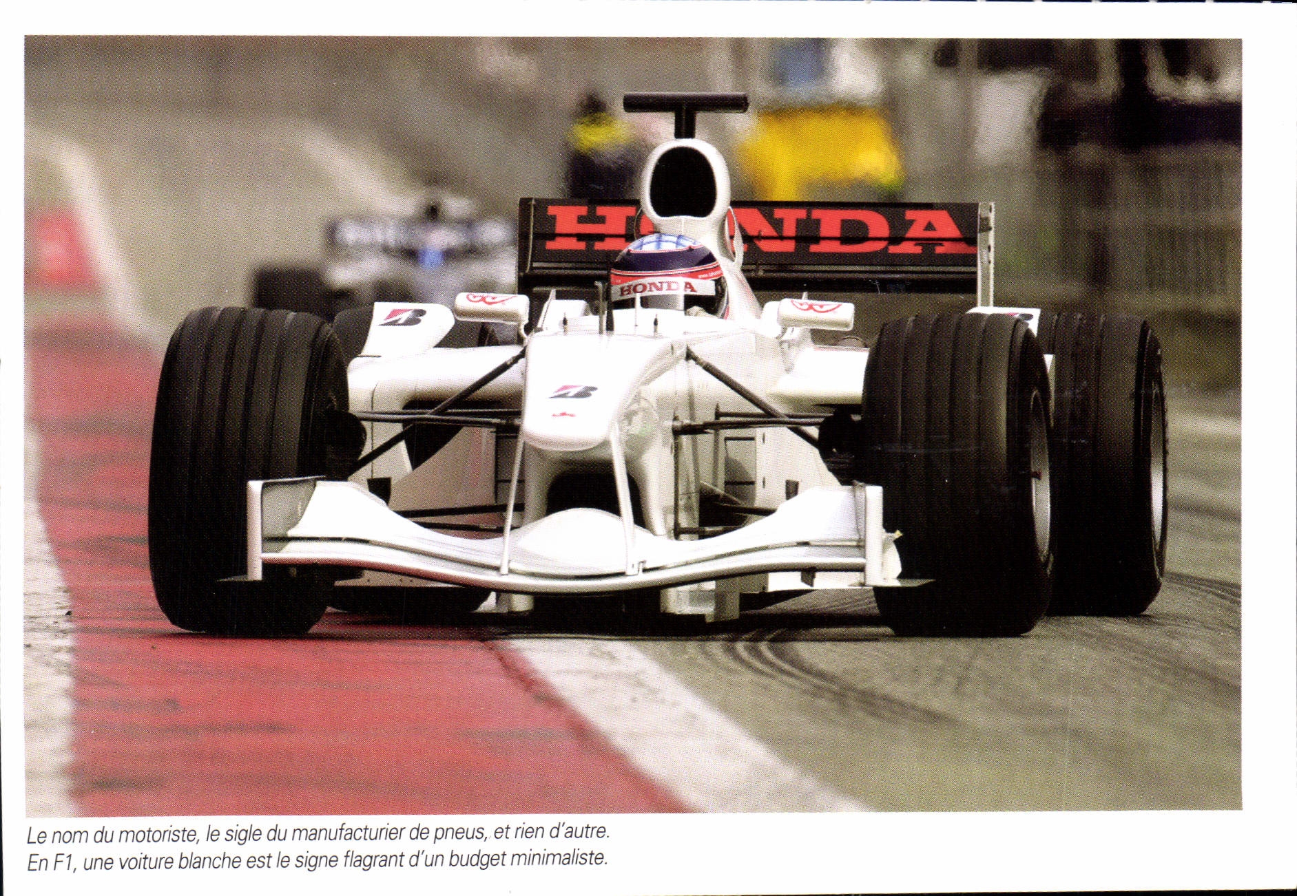 Formel-1-Auto Honda — Super Aguri-Team — Circuit de Catalunya