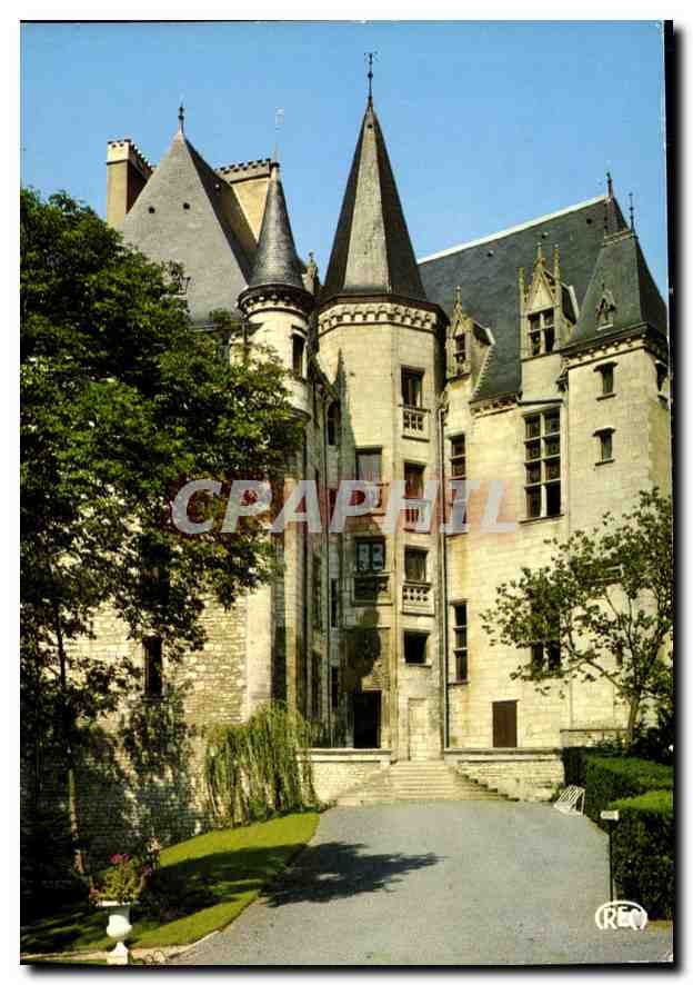 CPM Chateauroux Indre le Chateau Raoul Entree Cote Parc 
