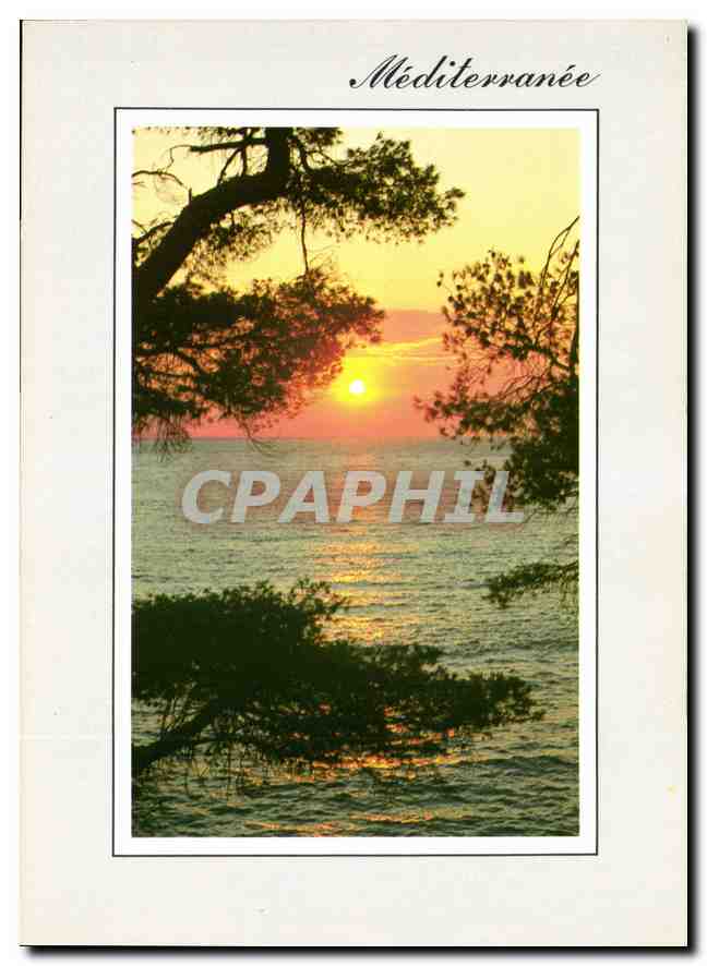 Coucher de Soleil en Méditerranée — A.B.L. Éditions - Perpignan, n°80 8951