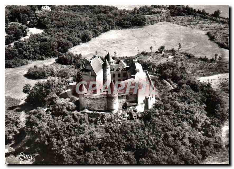 CPM Rosnay Indre vue aerienne Chateau du Bouchet en Brenne 