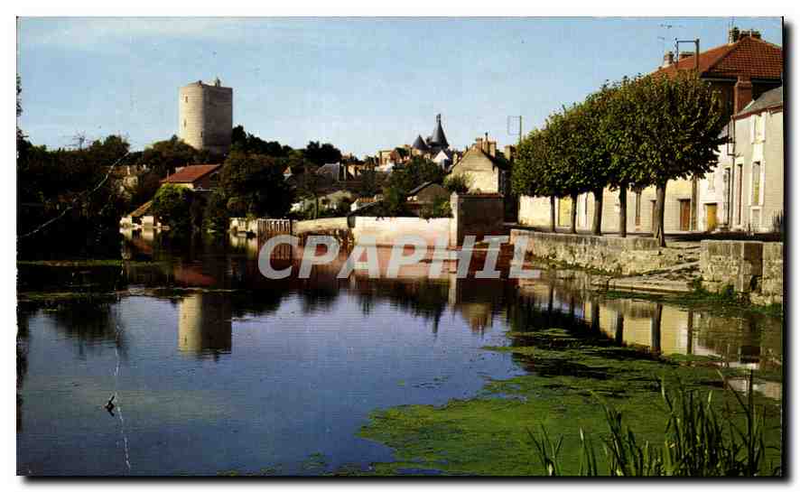 Les bords de la Théols — Issoudun (Indre) — M. ROUSSEL, S.P.A.D.E.M. — n° 8817-36