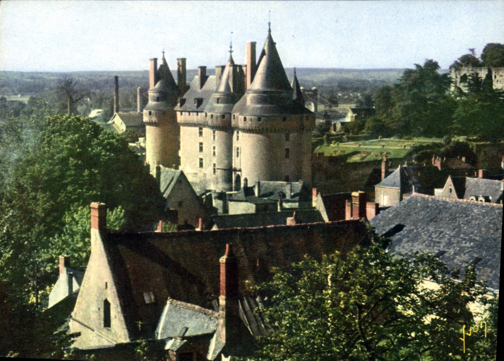 Château de Langeais — Indre-et-Loire — Éditions d'Art 'YVON', Paris