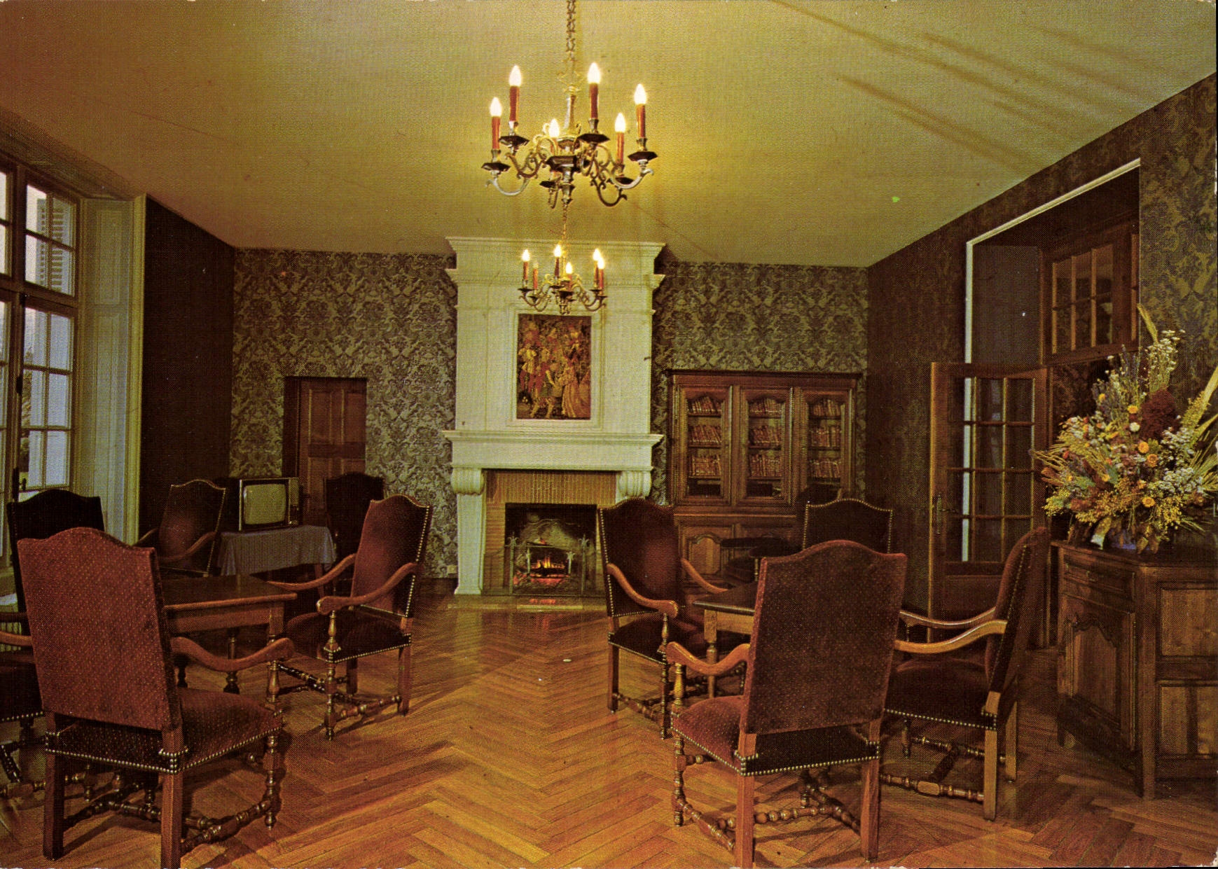 CPM Maison de repos Chateau de la Carte Ballan Mire Joue les Tours 