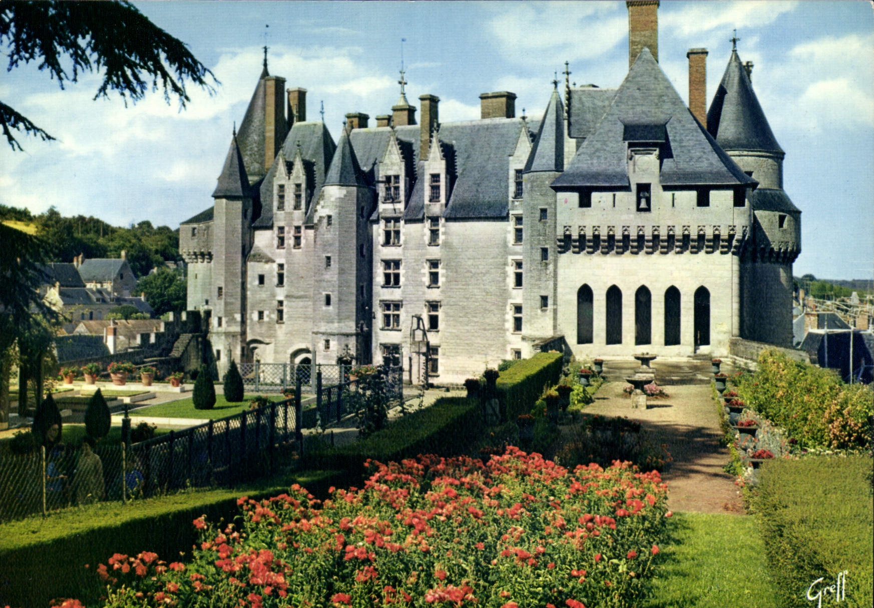 Château de Langeais — Loire — Griff Editions, No. 375/51