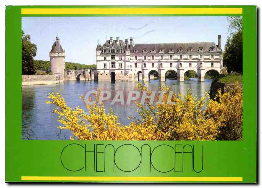 CPM Chateaux de la Loire Chenonceau I et L Chateau Renaissance construit de 1513 a 1521 par Thomas B