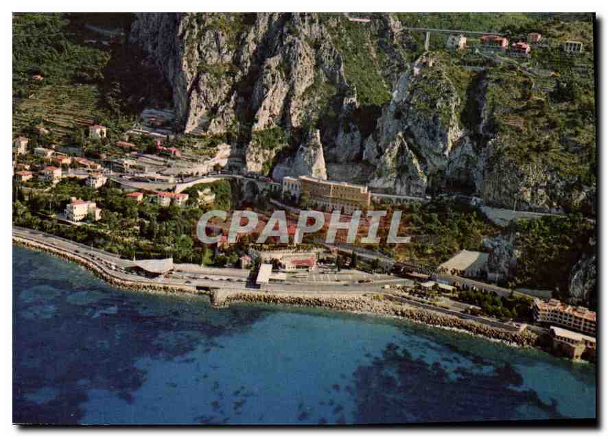 CPM Ponte S Luigi Ponte S Ludovico Frontiera Italo Francese panorama aereo 