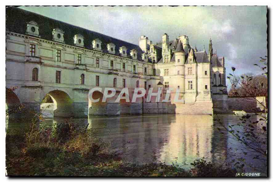 CPM Vallee de la Loire le Chateau de Chenonceau XVI siecle qui abrita entre autres Diane de Poitiers