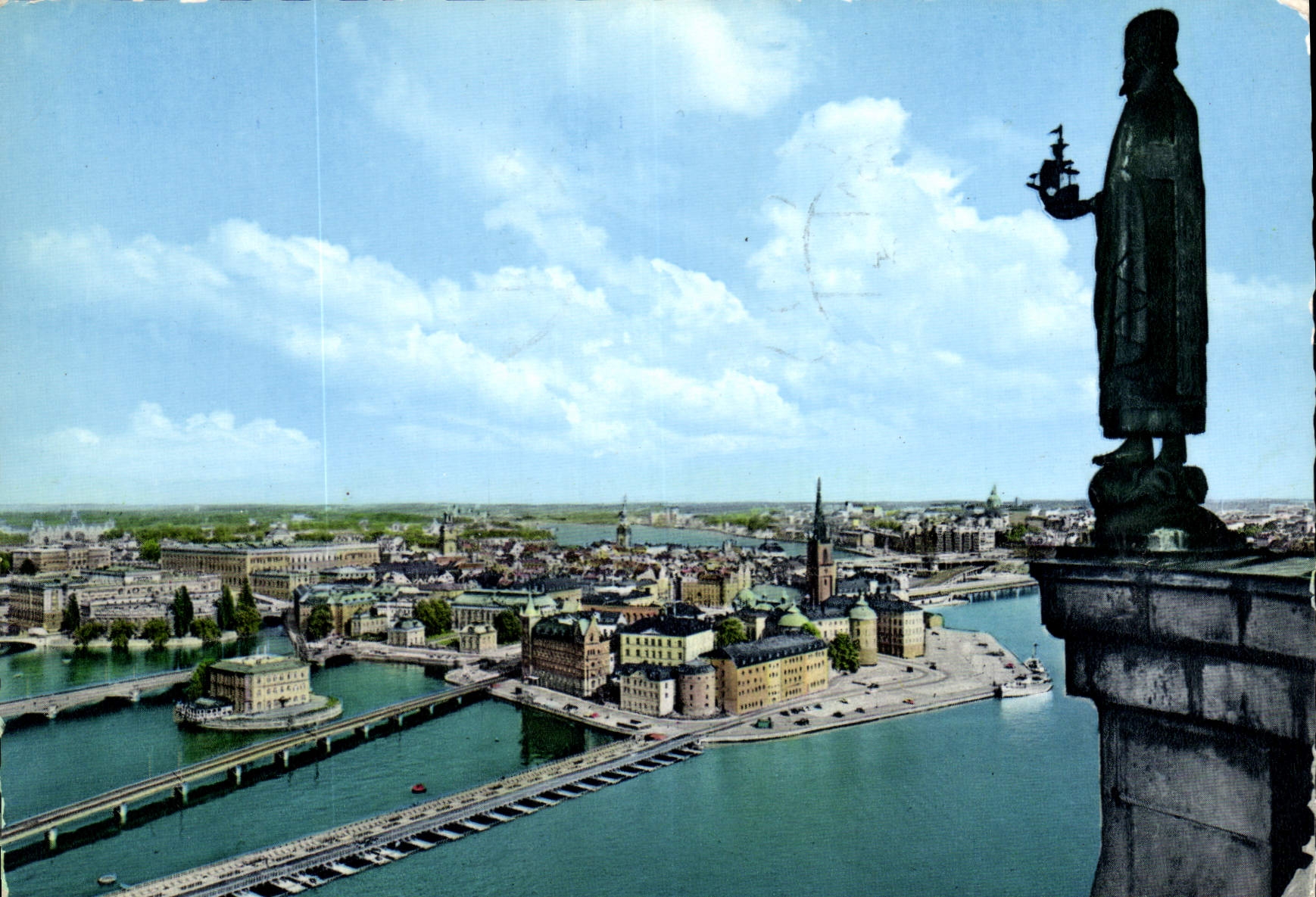 CPM Stockholm utsikt fran Stadshustornet 