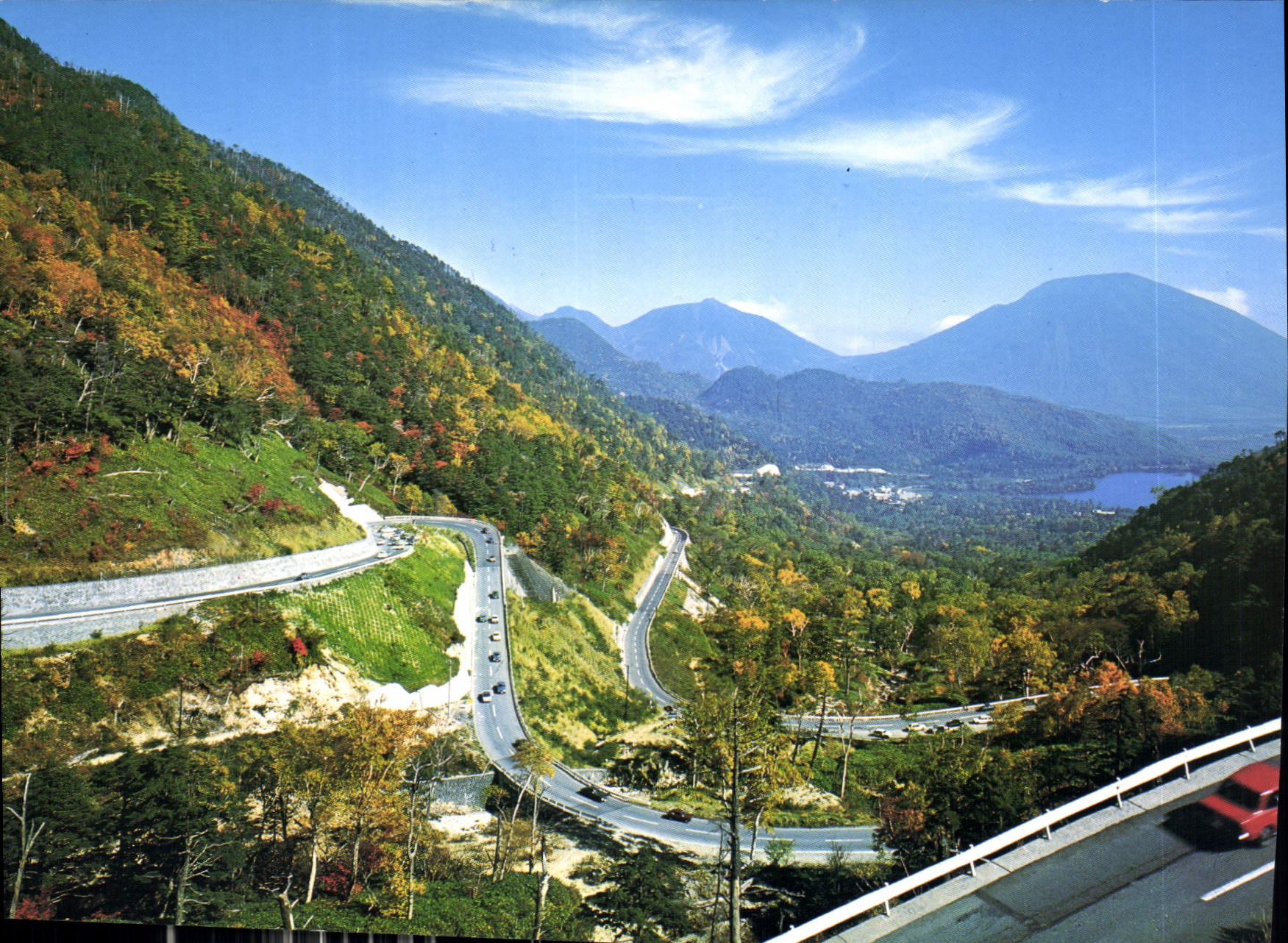 CPM View from Konseitoge bridge of Oku Nikko 