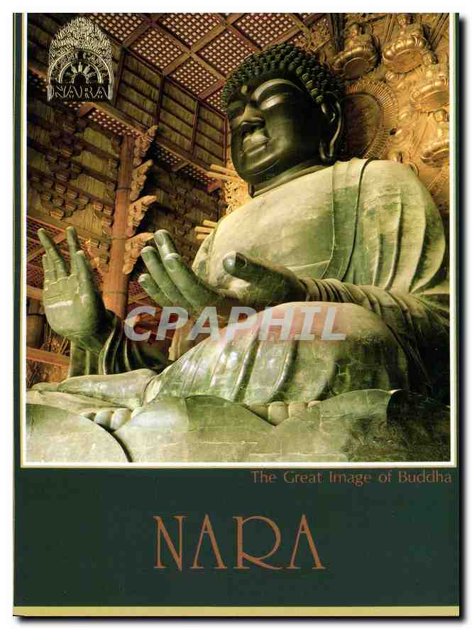 La Grande Image du Bouddha à Nara — NARA — éditeur NARA, n° de série 65