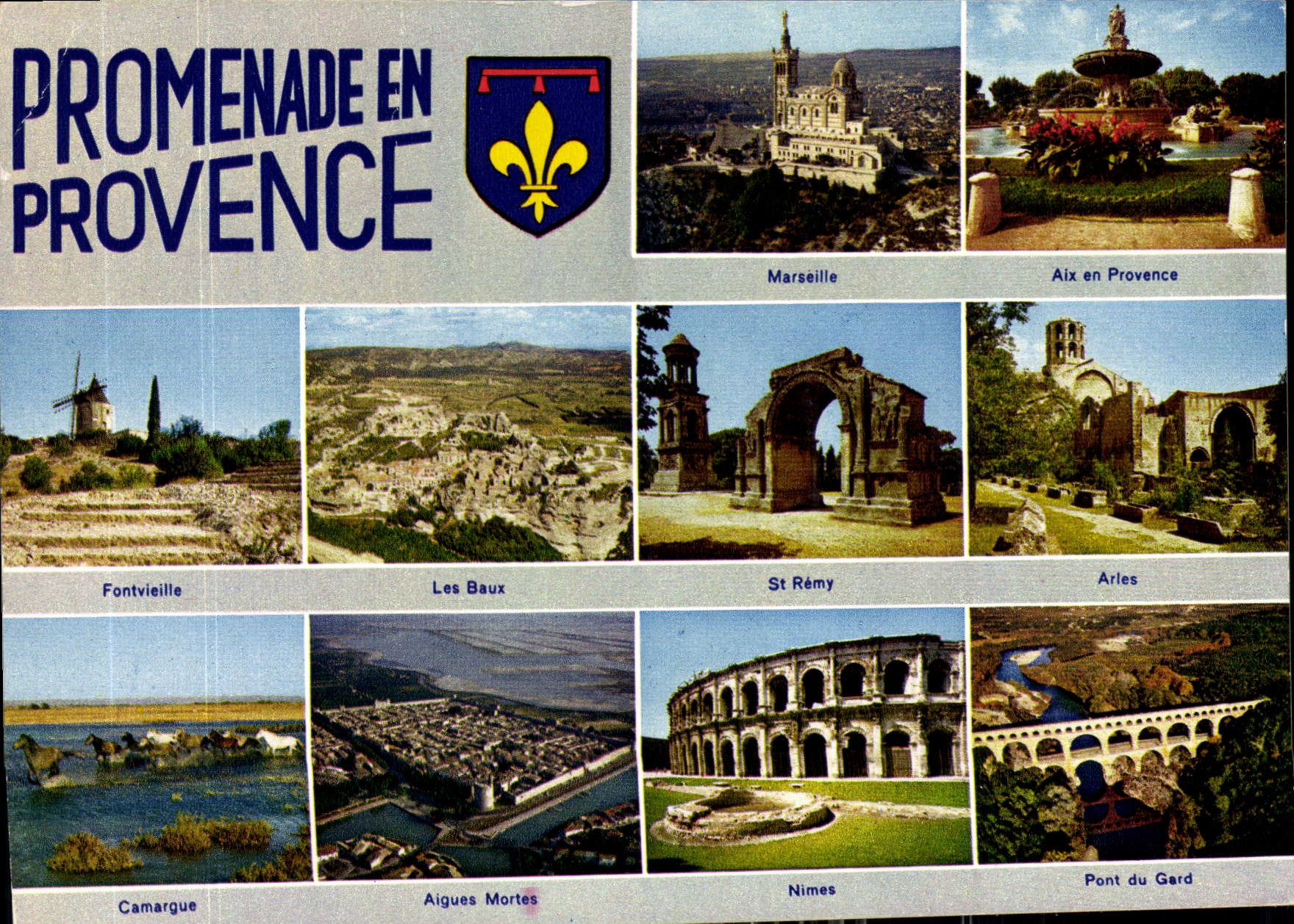 Promenade en Provence — Les Beaux Sites de Provence — éditions de France