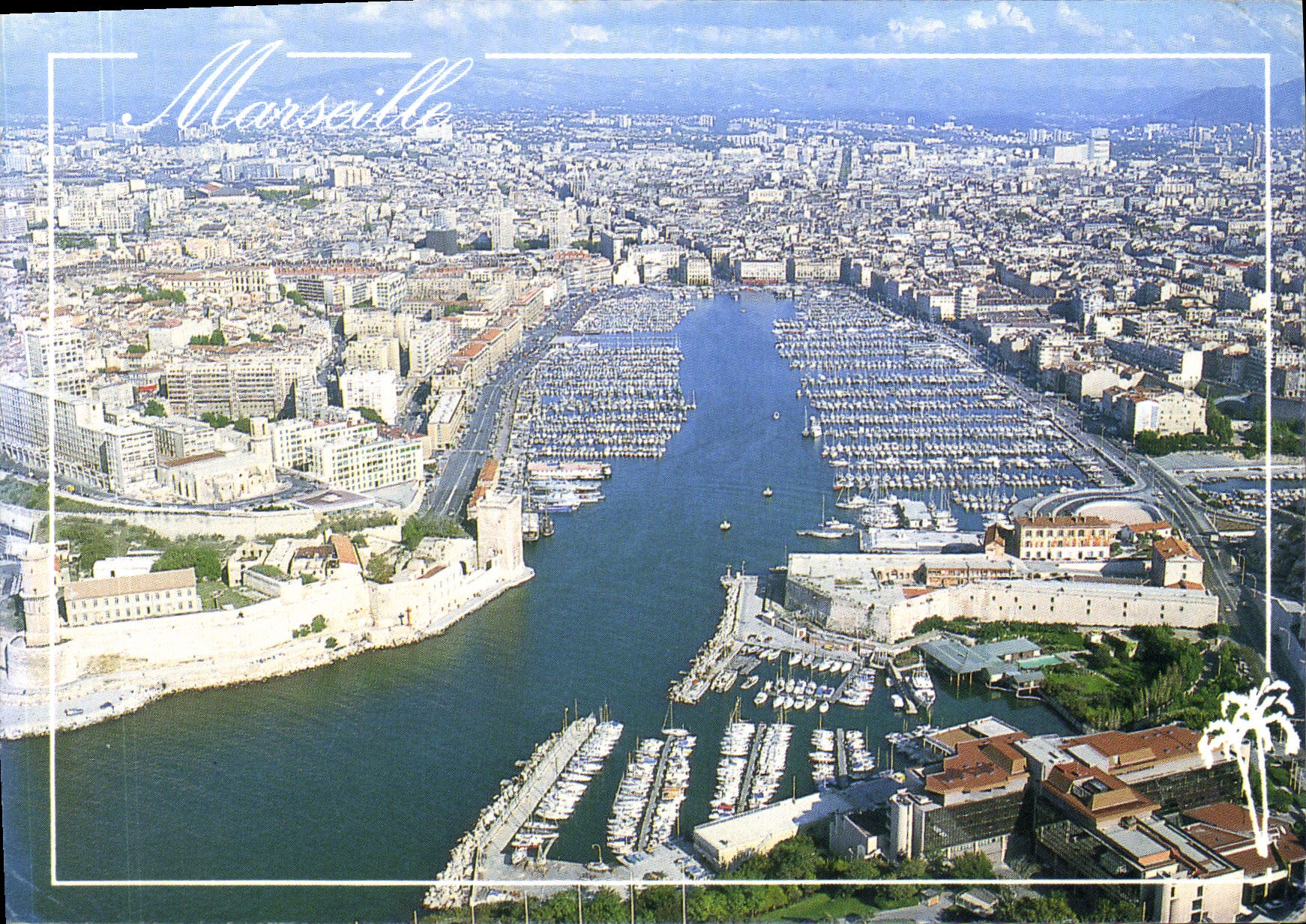 CPM La Provence et ses Charmes Marseille Le Vieux Port 
