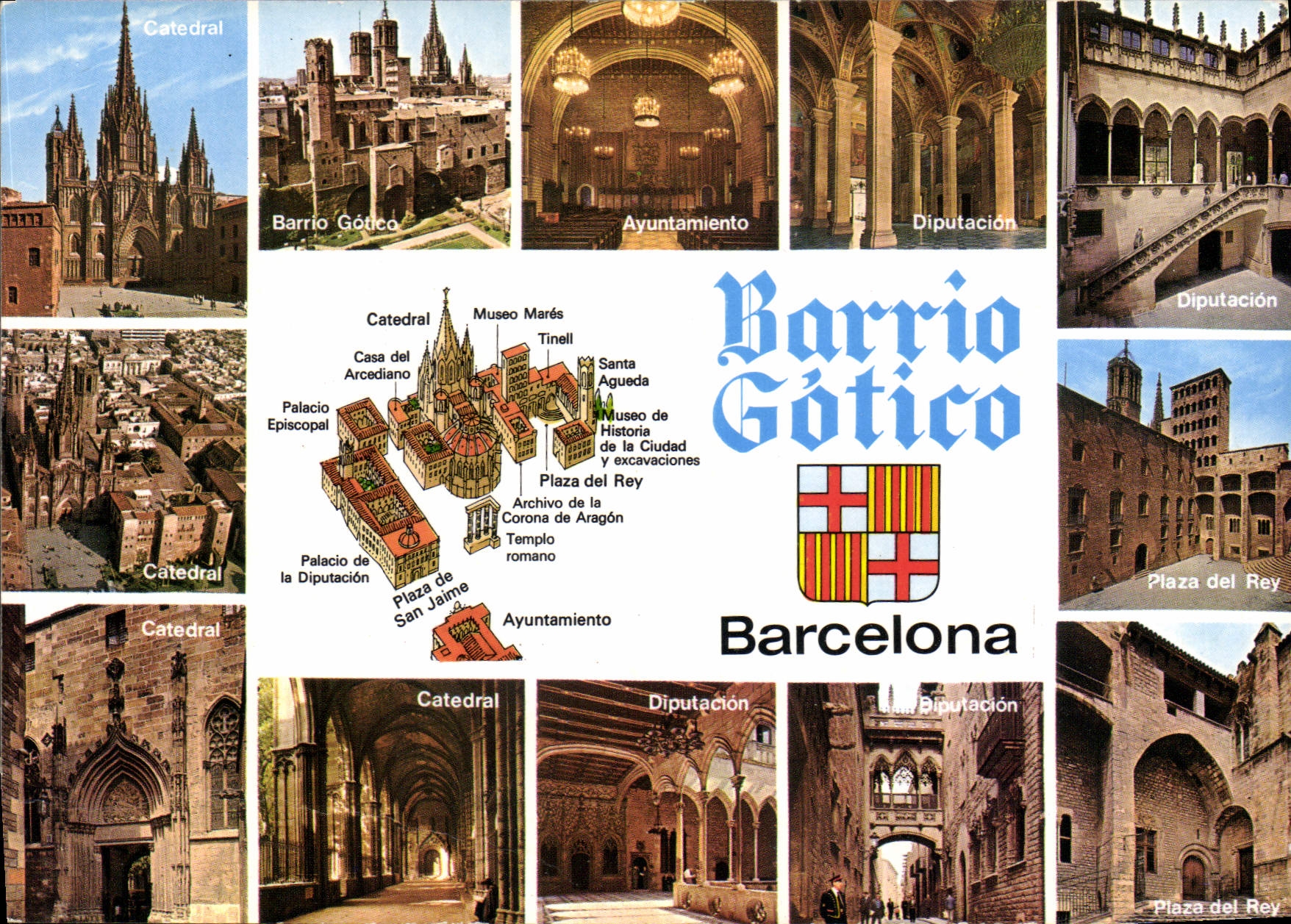 Barrio Gótico — Barcelona — Éditeur: Fotografía Campaña