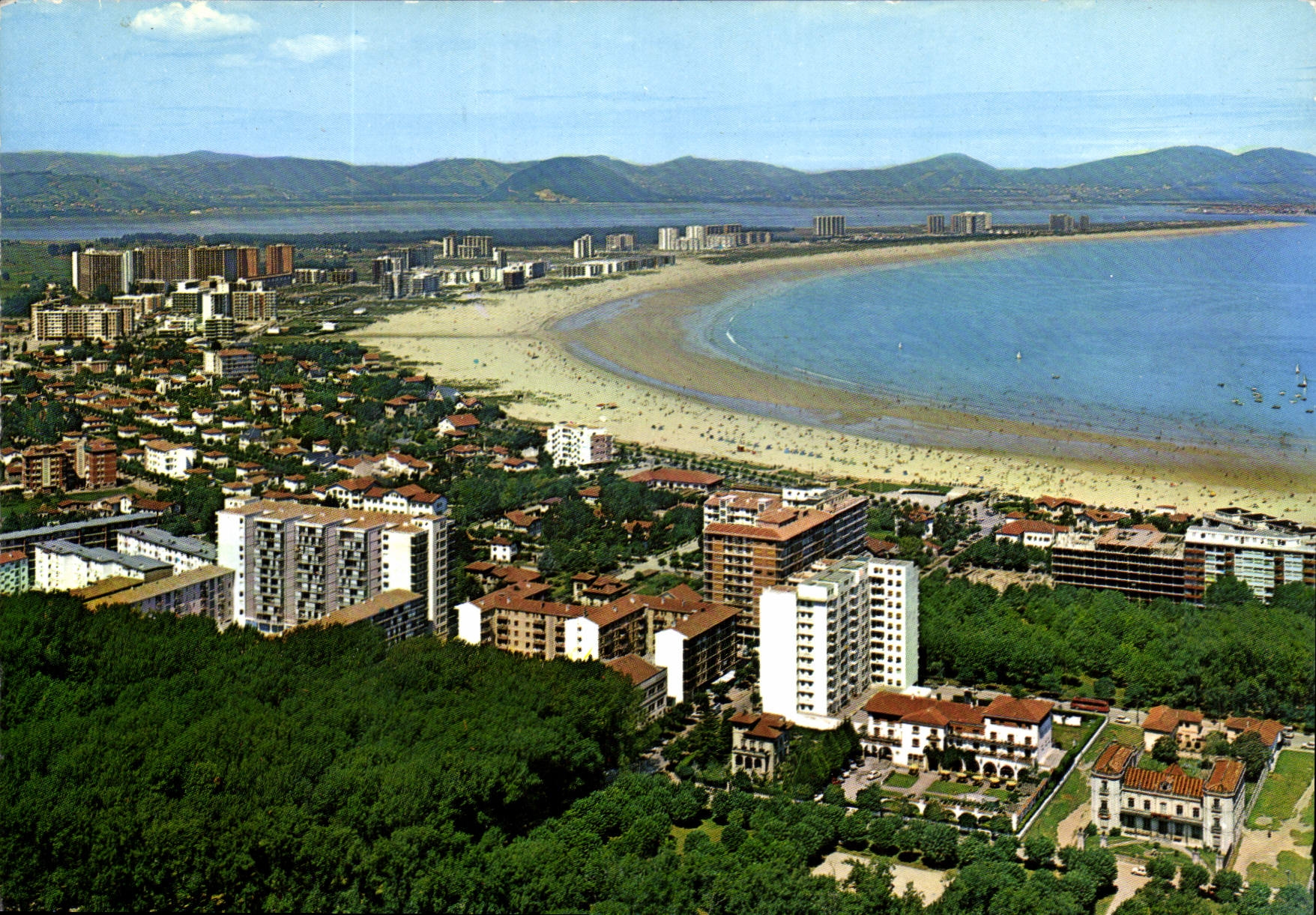 Laredo — Vue générale de la plage — Édition Exclusiva 'El Pera' - Anverso