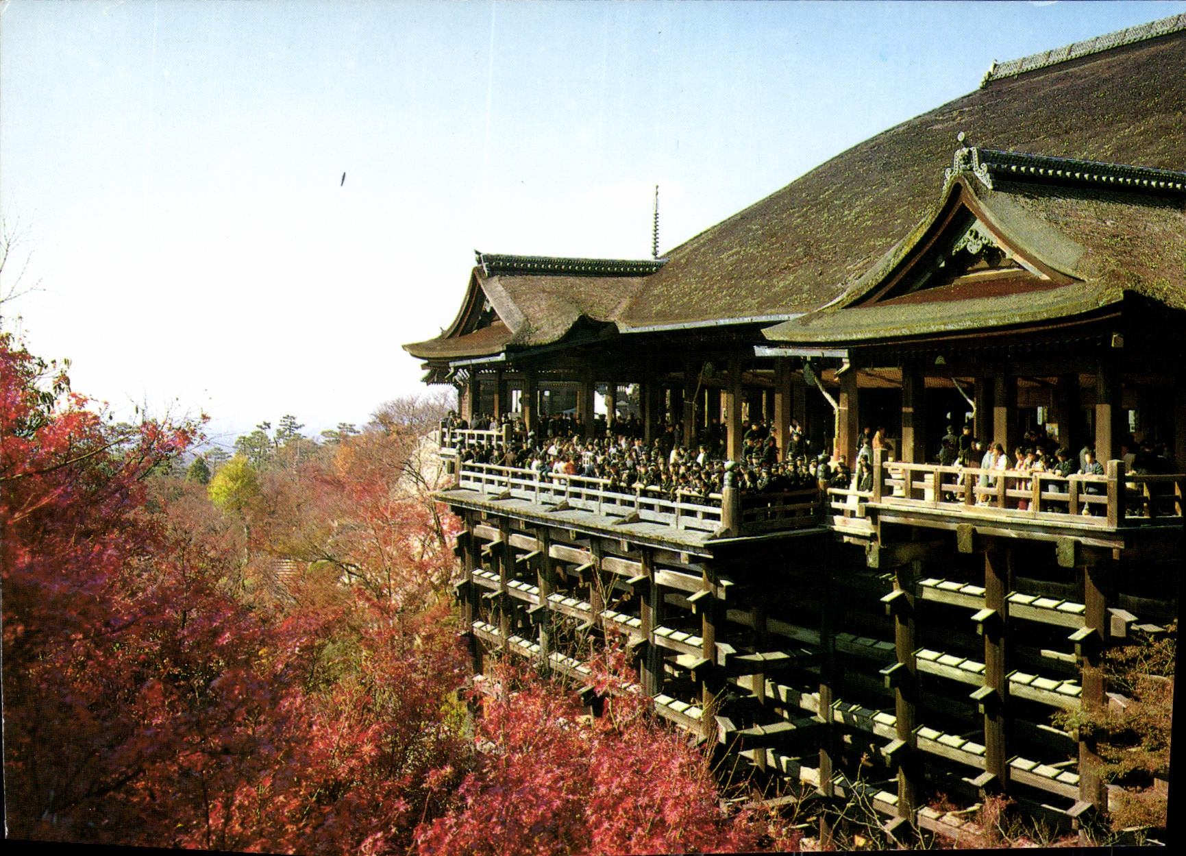 CPM The Main hall of Kiyomizu Temple Kyoto 