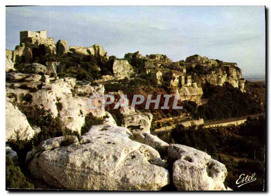 Les Baux-de-Provence — ruines et village — Étel