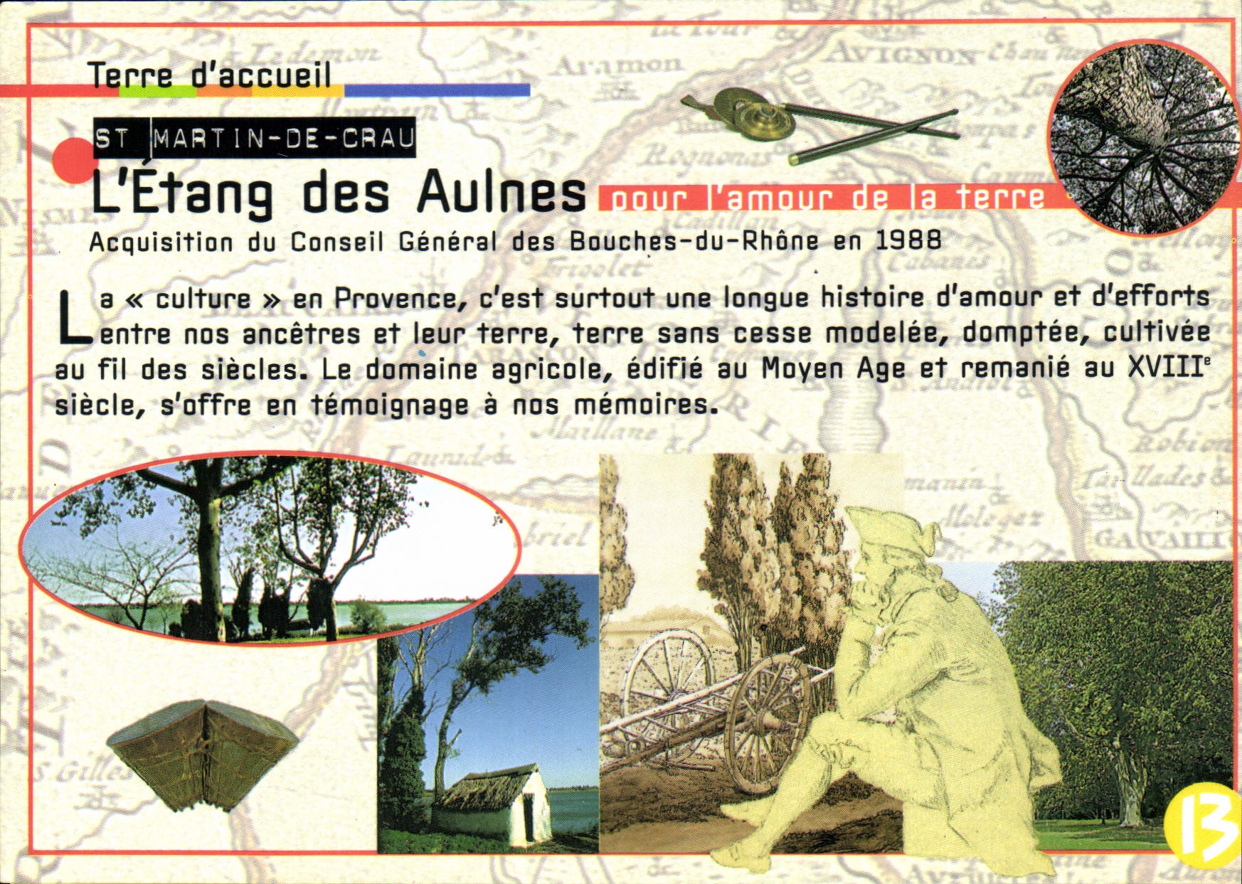 L'Étang des Aulnes — St Martin-de-Crau — Édition Bouches-du-Rhône N°46