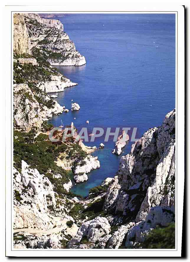 Calanque de Sugiton — vue panoramique — Éditions AGEPE