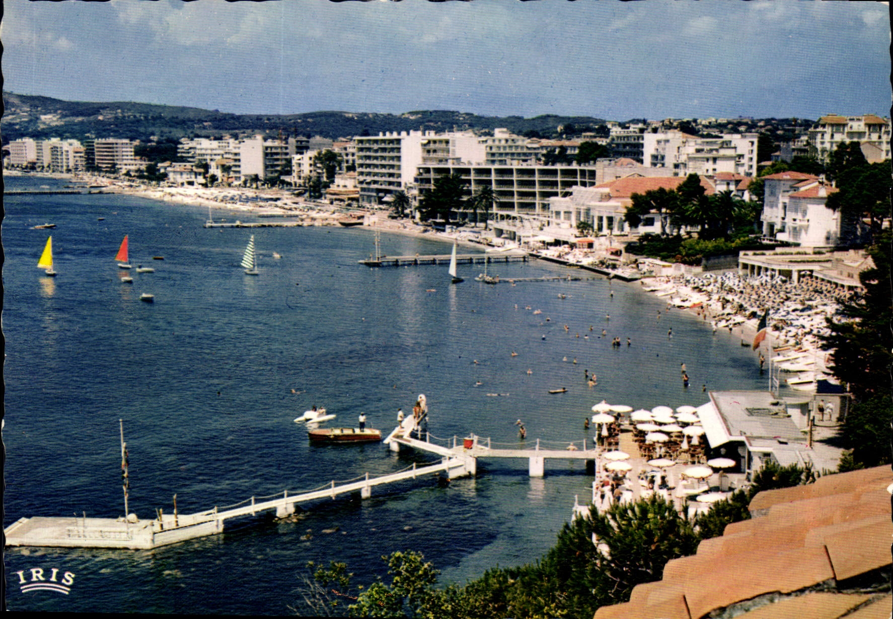 Juan-les-Pins — Vue générale — Éd. La Chigana, T. & Millo, Ménice (Principauté d'Andorre)
